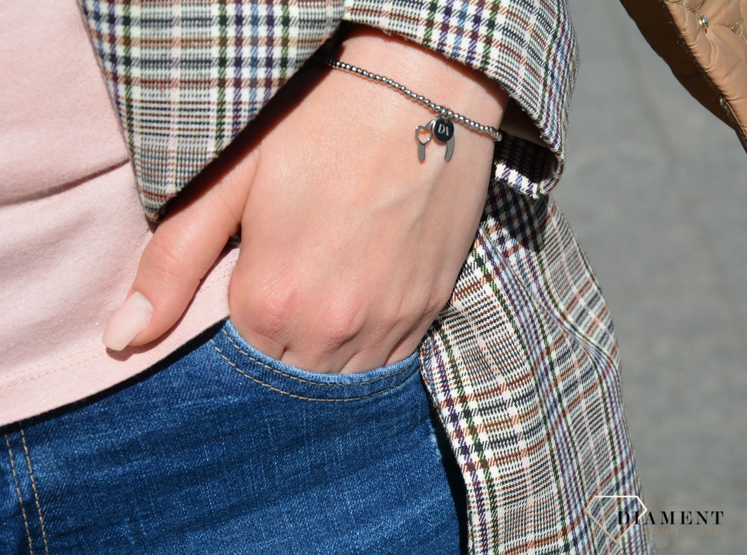 Srebrna bransoletka damska podkowa i serce srebro 925 . Srebrna bransoletka 925 z kuleczkami podkowa Dall'Acqua✓Dall’Acqua na nowo definiuje piękno i jakość biżuterii w Polsce. To biżuteria klasy premium1.jpg